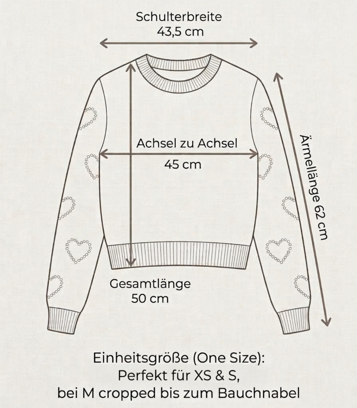 Feinstrick-Pullover mit Herzchen-Muster