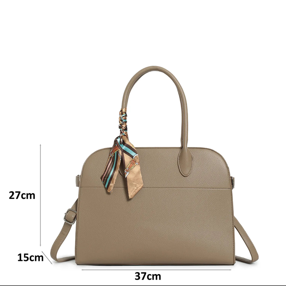 Elegante Handtasche mit Satinband