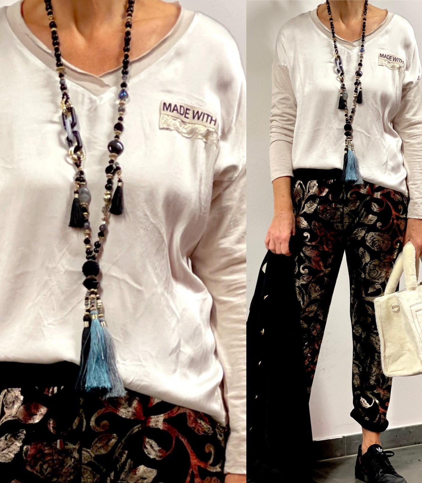 Ornament Chic – Elegante Hose mit Muster