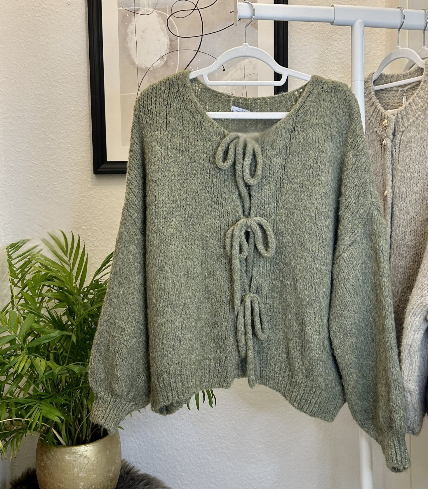 Cardigan Schleife