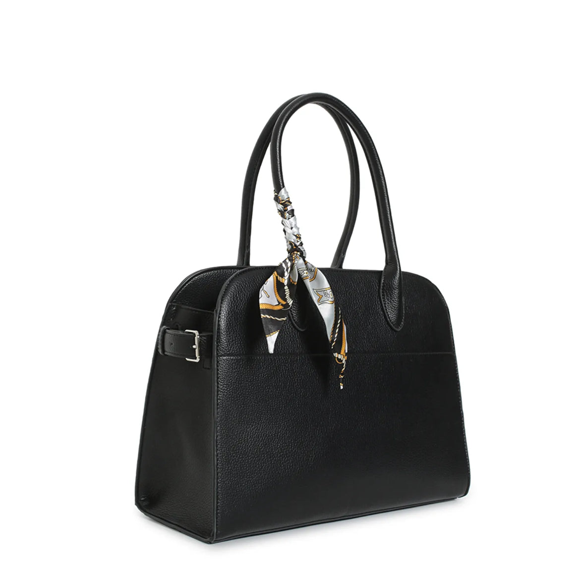 Elegante Handtasche mit Satinband