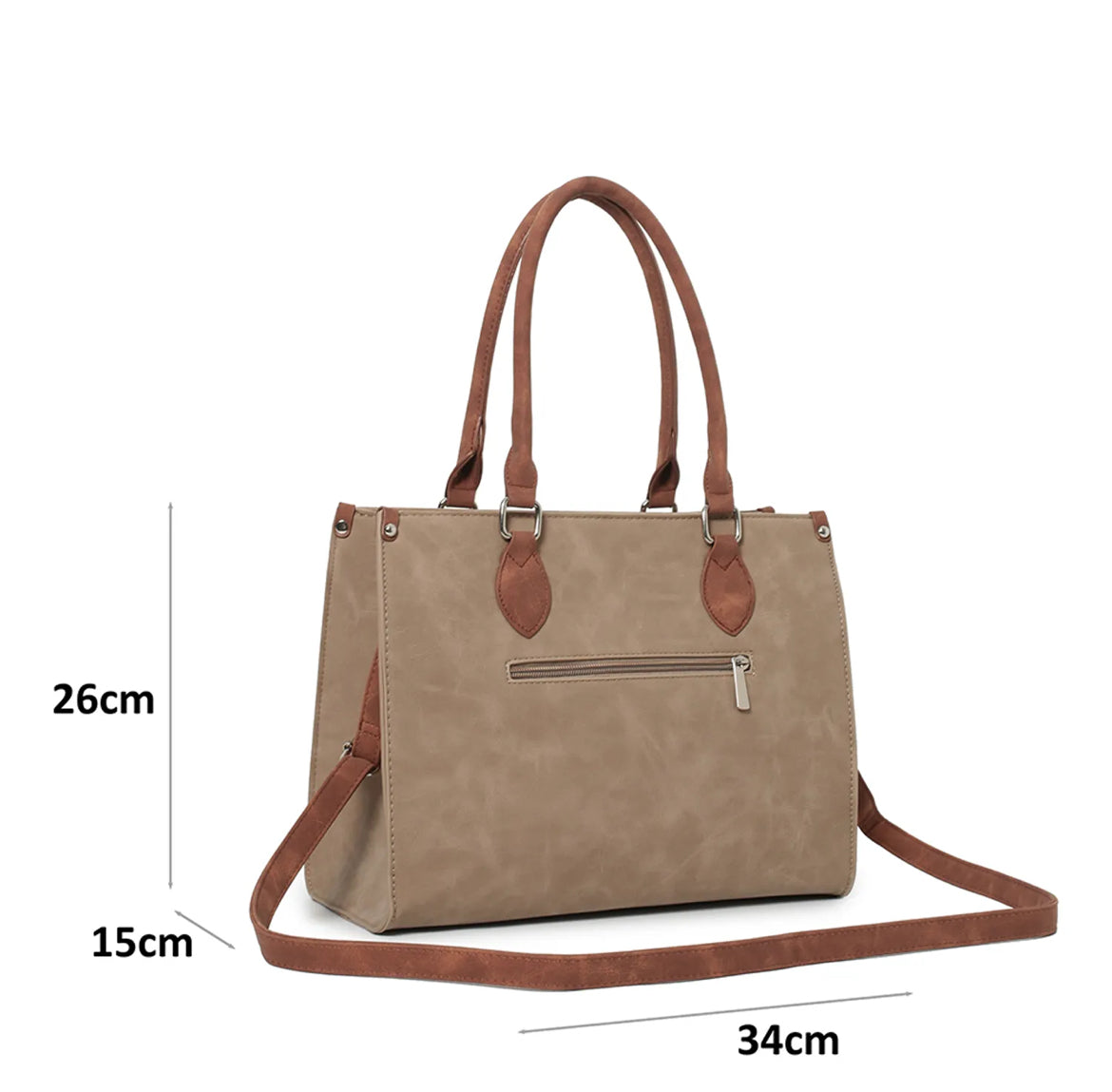 Handtasche DC zweifarbig