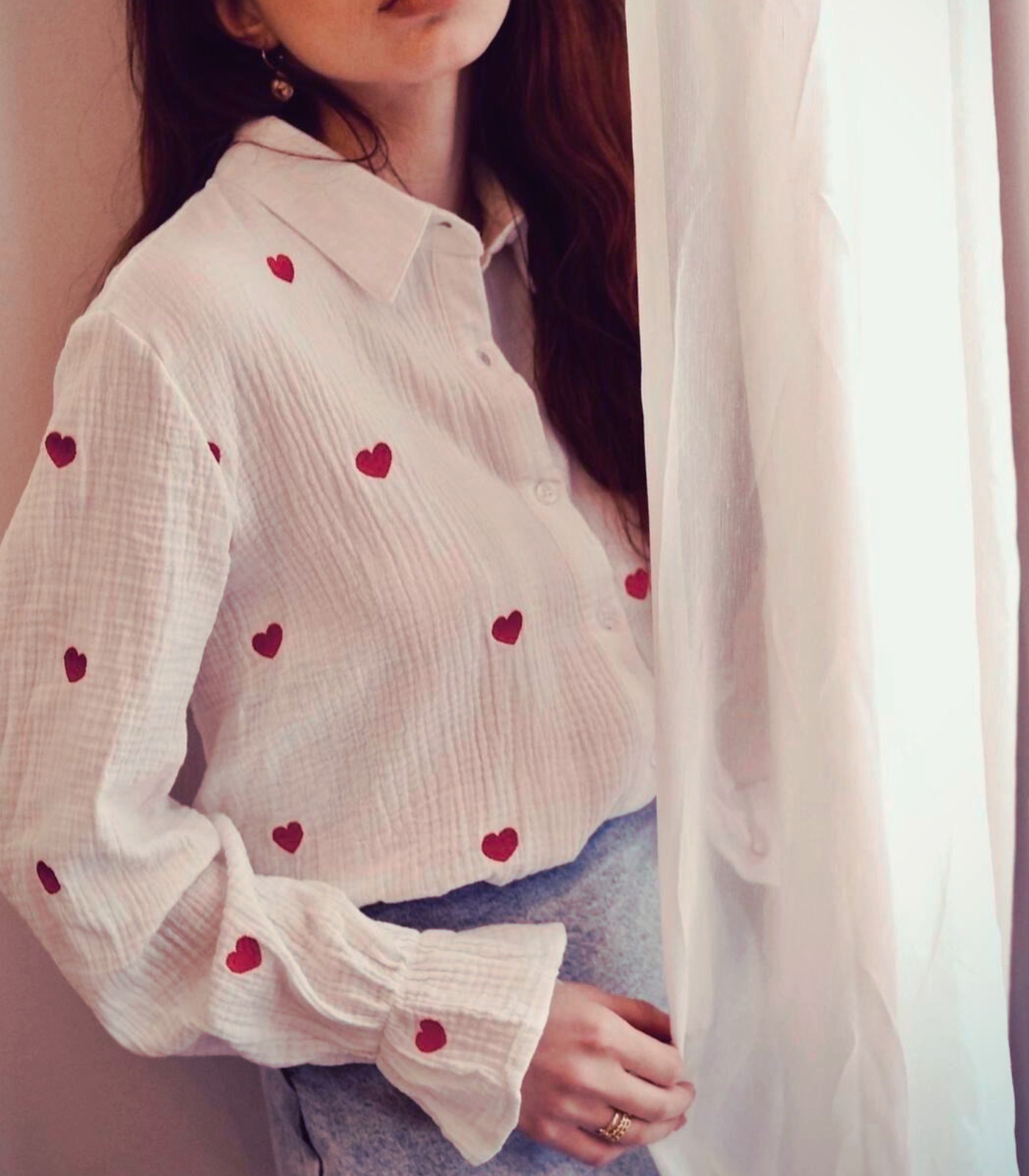 Bluse Herzchen