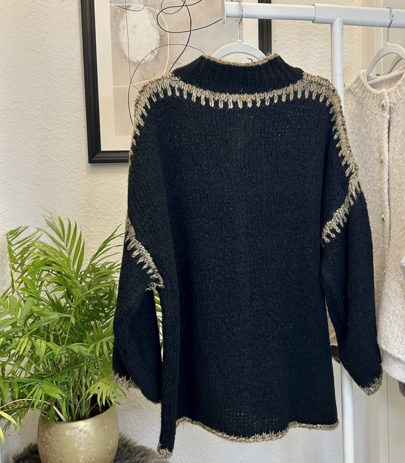 Langer Cardigan Leopard Cozy