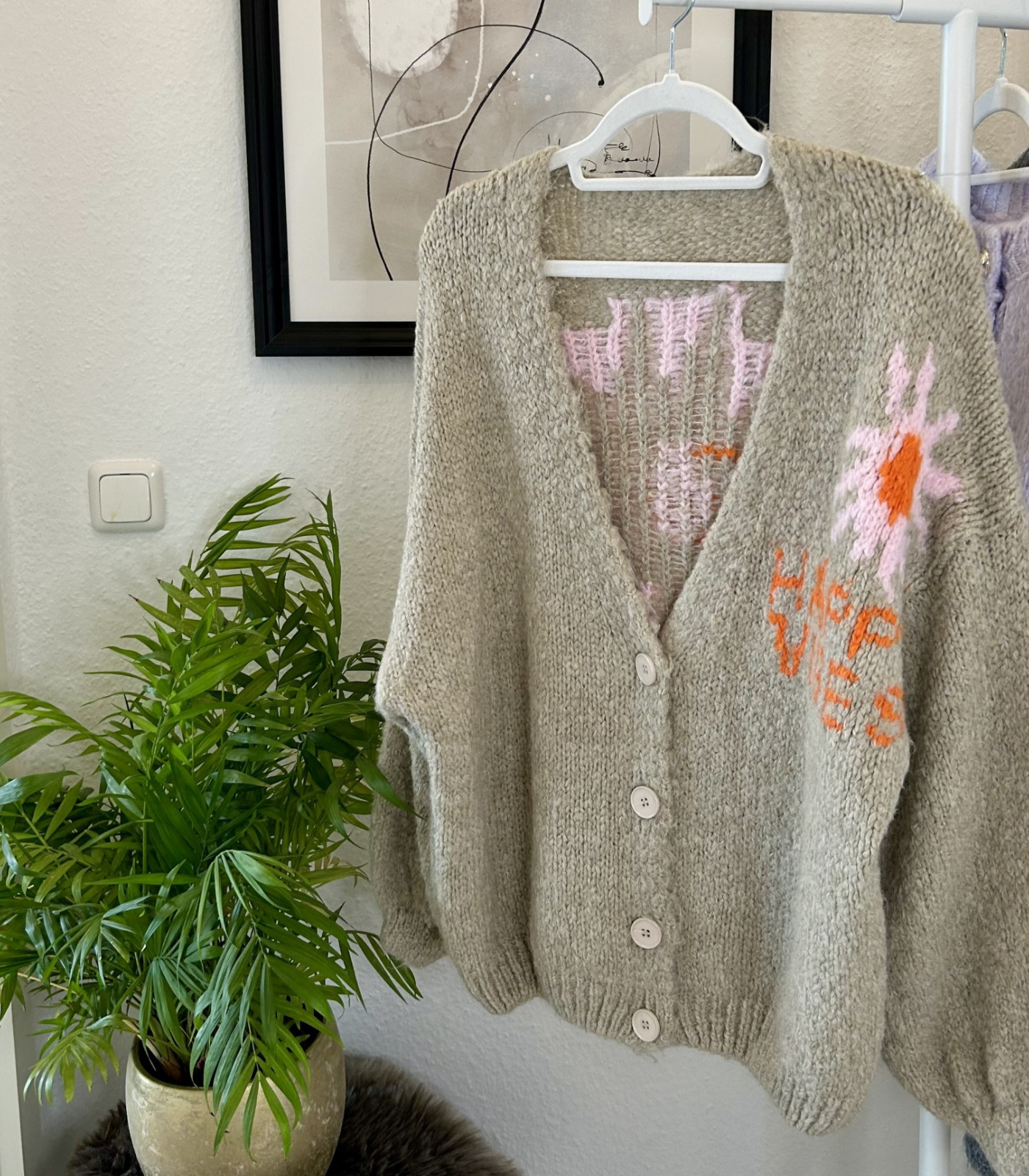 Cardigan Happy Vibes