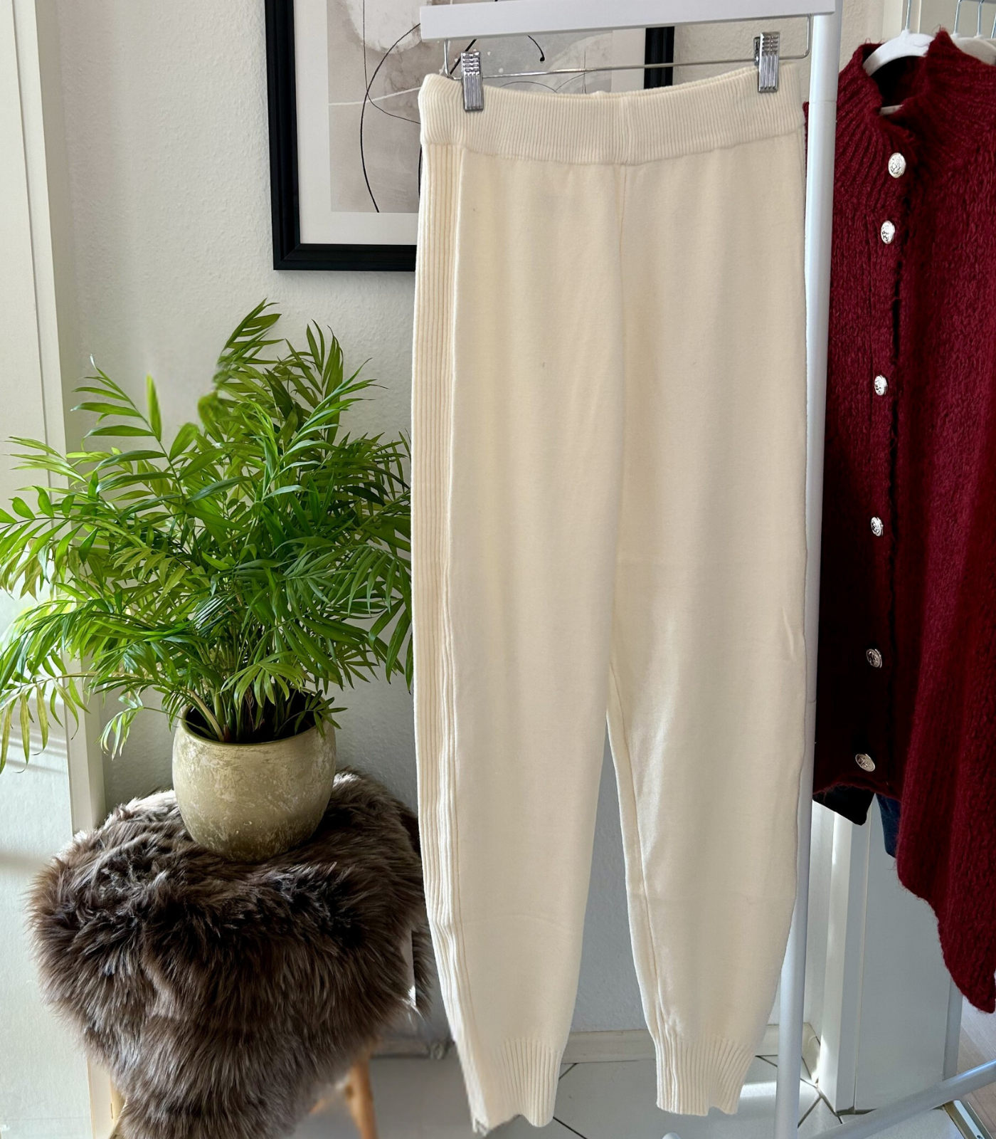 Zweiteiler Comfy Creme