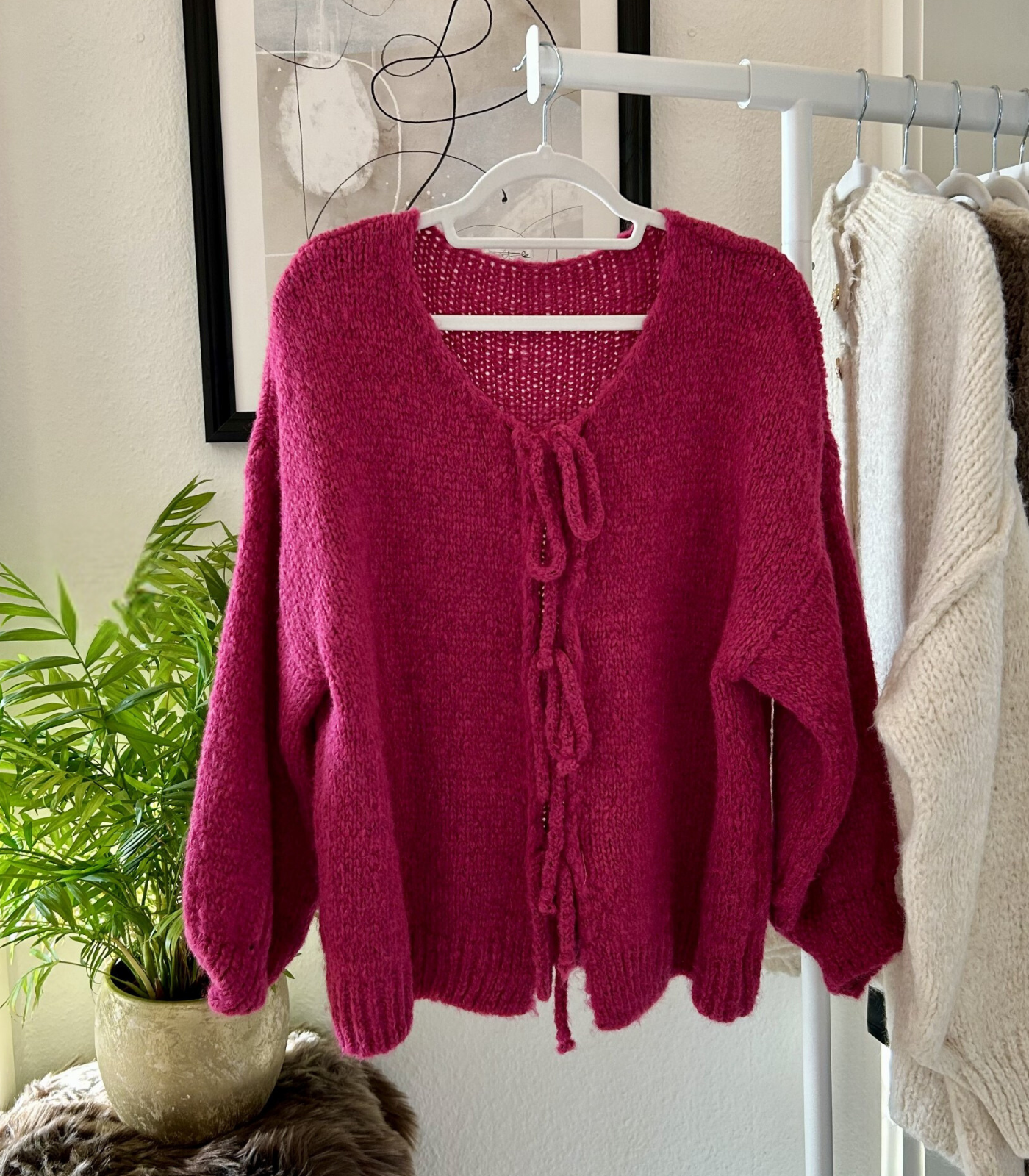 Cardigan Schleife