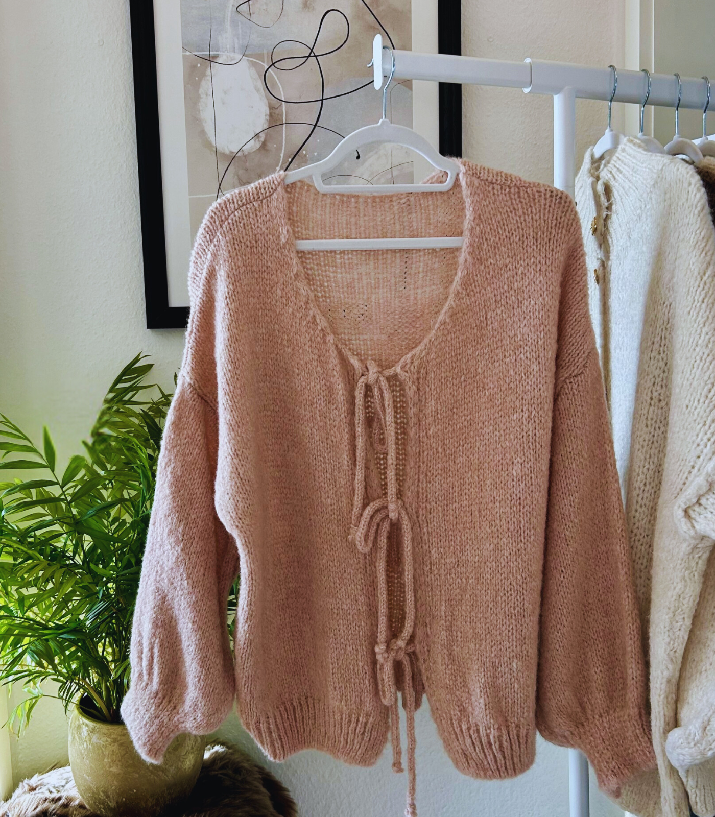 Cardigan Schleife