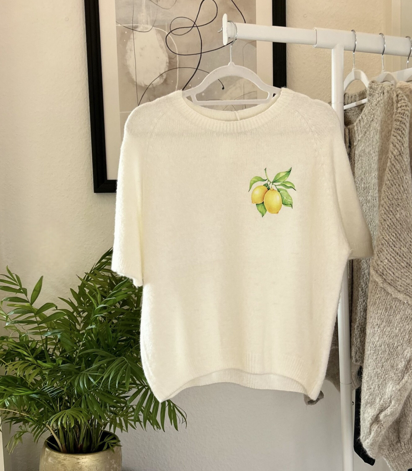 T-Shirt Zitrone